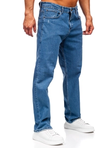 Herr Jeans Regular Fit Marinblå Bolf 5452