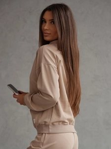 Dam 2-delad Träningsoverall Beige Bolf 82162