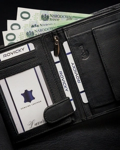 Herr Skinnplånbok Svart 19218