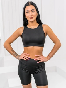 Dam 2-delat Sportigt set Svart Bolf XL014