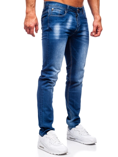 Herr Jeans Regular Fit Marinblå Bolf MP019B