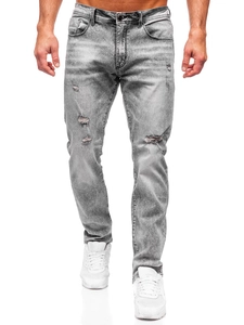 Herr Jeans Regular Fit Grå Bolf MP0154G