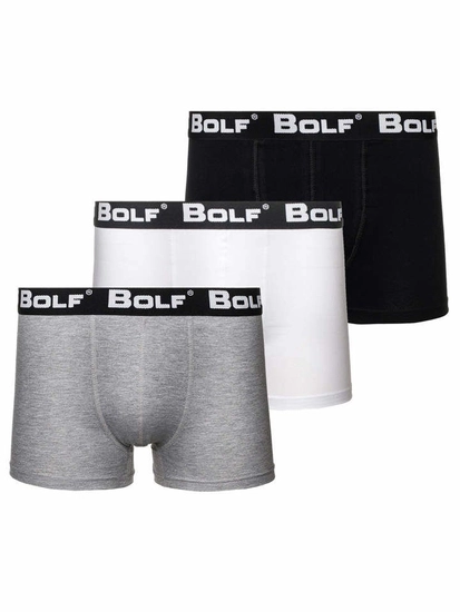 Herr Boxershorts Flerfärgade-1 Bolf 0953-3P 3 PACK