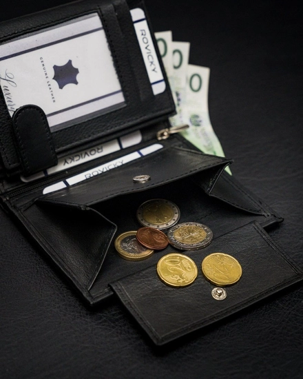 Herr Skinnplånbok Svart 19218