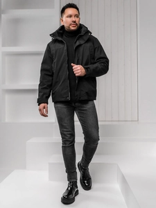 Herr Vinterjacka med foder Svart Bolf 5M3262A1