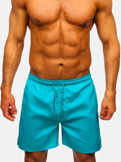 Herr Badbyxor Blå Bolf QD28