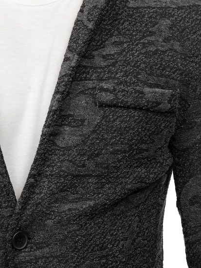 Herr Casual Kavaj Grafitgrå Bolf KS-7309