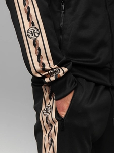 Herr Träningsoverall med huva Svart Bolf 3A167