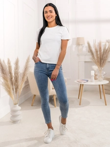 Dam Basic T-shirt Vit Bolf 97T2100