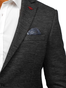 Herr Elegant Kavaj Antracit Bolf 021