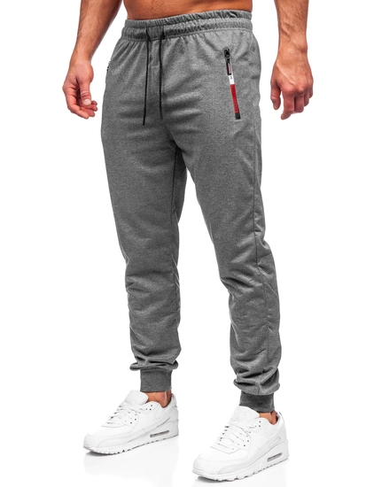 Herr Sweatpants Antrazitgrå Bolf JX5007