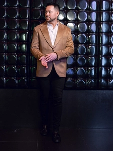 Herr Kavaj i sammet Kamel Bolf 24410