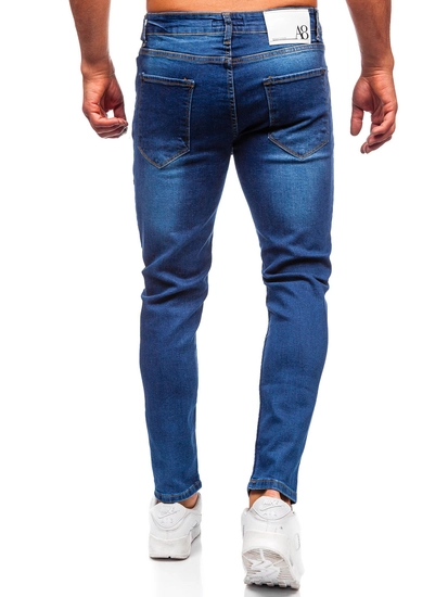 Herr Jeans Slim Fit Marinblå Bolf 6758