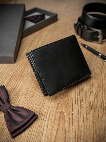 Herr Skinnplånbok Svart 1676