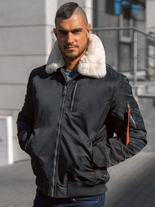 Herr Övergångsjacka Pilot Svart Bolf 1787