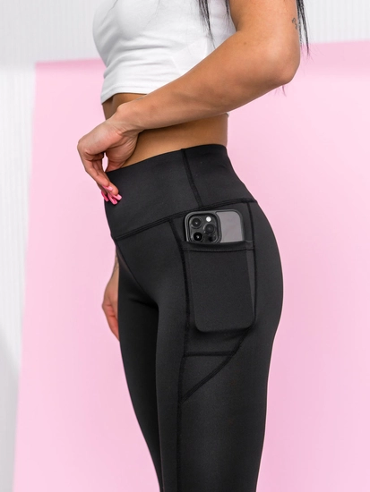 Dam Leggings Svart Bolf XL002