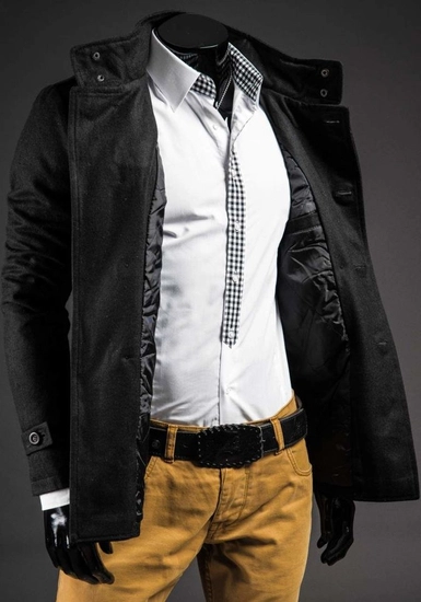 Herr Rock Svart Bolf 8857B