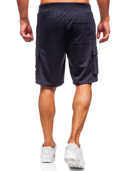 Herr Cargo-shorts Marinblå Bolf 8K1505