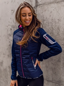 Dam Lättviktsjacka Marinblå Bolf KSW4004A