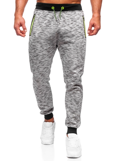Herr Sweatpants Grå Bolf 55037