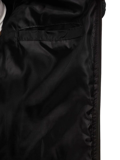 Herr Övergångsjacka Bomber Svart Bolf AK76-A