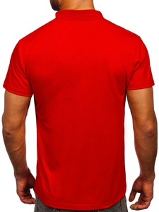 Herr Pikétröja Röd Bolf 8T80