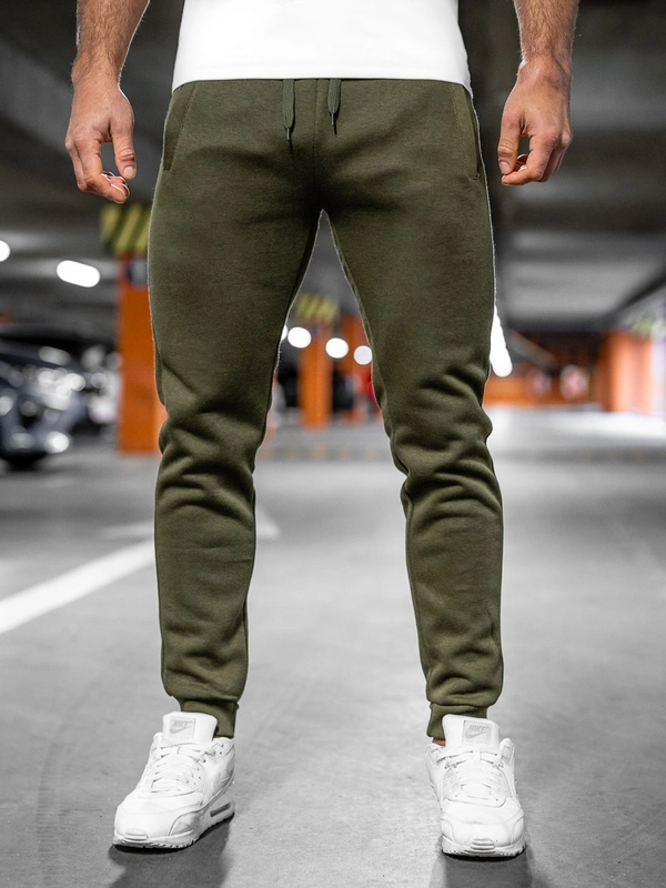 Herr Sweatpants Kaki Bolf XW01