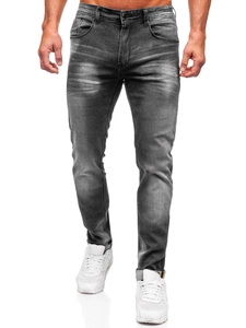 Herr Jeans Slim Fit Svart Bolf MP0171N