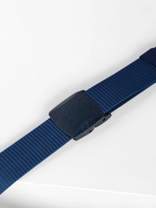 Herr Webbing Bälte Marinblå Bolf 979