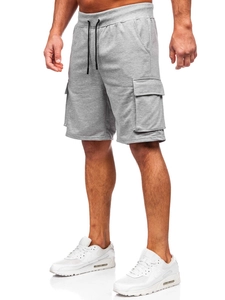 Herr Cargo-shorts Grå Bolf 8K1505