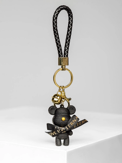 Nyckelbricka Teddy Bear Svart Bolf TT403-1