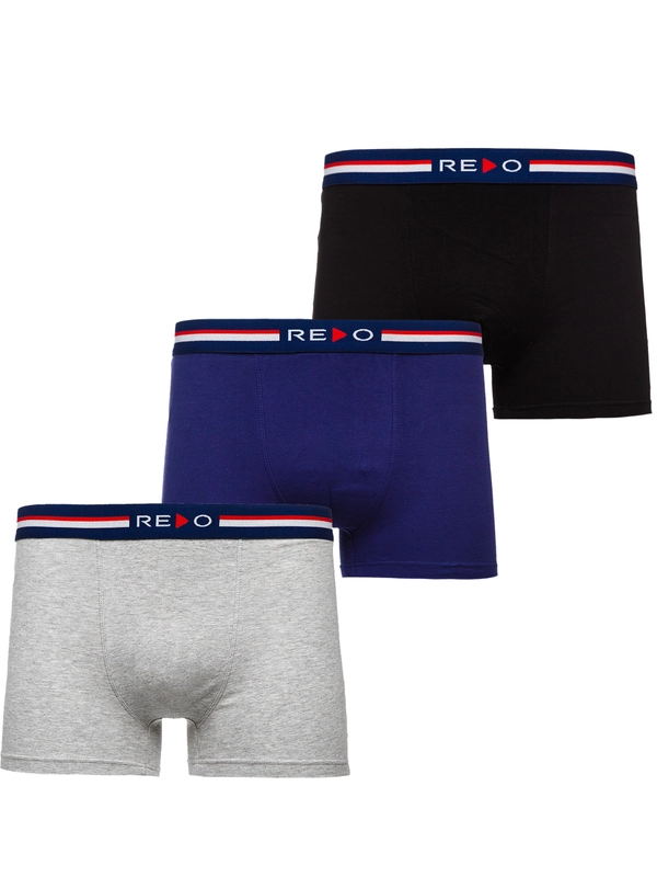 Herr Boxershorts Flerfärgade Bolf 1BE675-3P 3 PACK