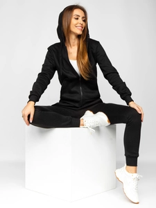 Dam 2-delat Set Svart Bolf 0003