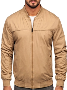 Herr Vändbar Lättvikt Bomberjacka Kamel Bolf 84M3005