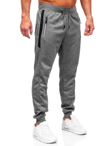 Herr Jogger Sweatpants Grå Bolf 8K212A