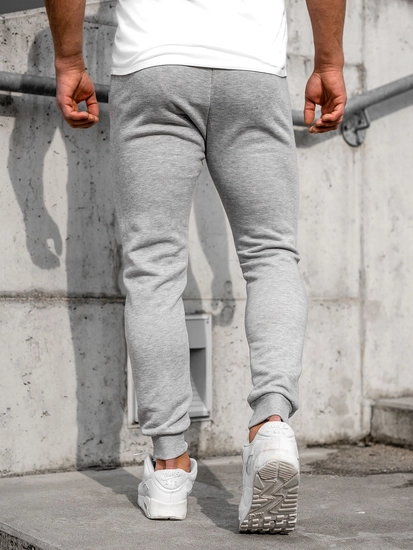 Herr Sweatpants Grå Bolf CK01