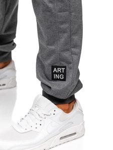 Herr Jogger-sweatpants Antracitgrå Bolf JX6355
