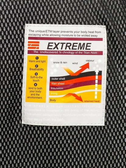 Herr Vinter Skidjacka Svart-Grön Bolf 1910