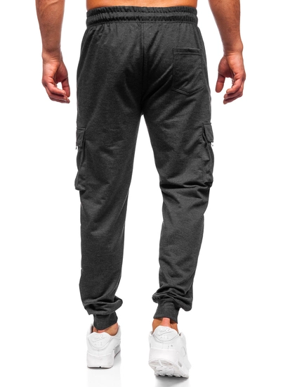 Herr Cargo-joggers Grafitgrå Bolf JX6360