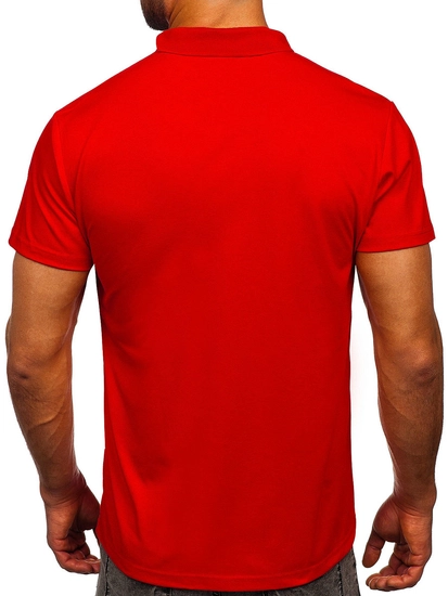 Herr Pikétröja Röd Bolf 8T80