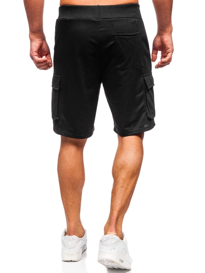 Herr Cargo-shorts Svart Bolf 8K1505