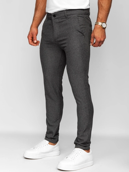 Herr Eleganta byxor Grafit Bolf 0041