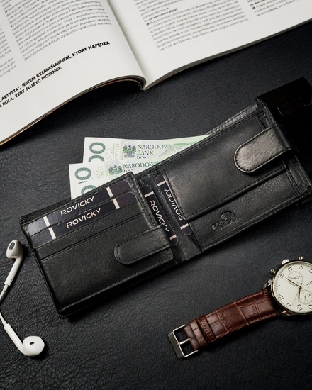 Herr Skinnplånbok Svart 19218