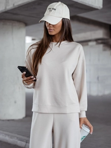 Dam 2-delad Träningsoverall och smör Beige Bolf 821111