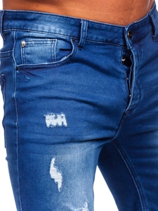 Herr Jeansshorts Marinblå Bolf MP0061BS