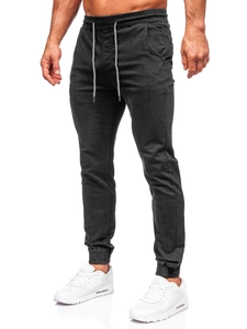Herr Bomulls Joggers Svart Bolf KA6792
