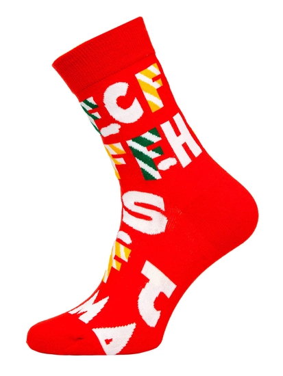 Herr Strumpor X-mas tema Multifärgad-2 Bolf M898-7P-1 7 PACK