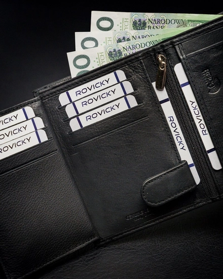 Herr Skinnplånbok Svart 19218