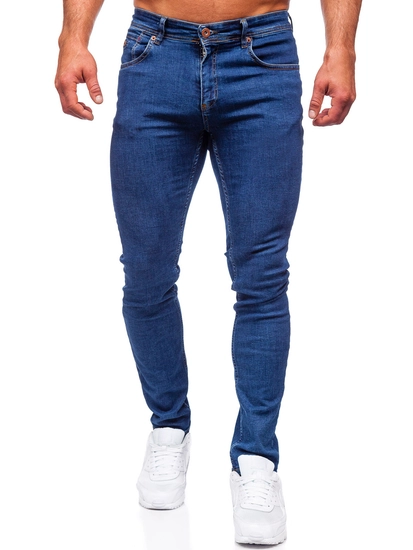 Herr Jeans Regular Fit Marinblå Bolf 5158