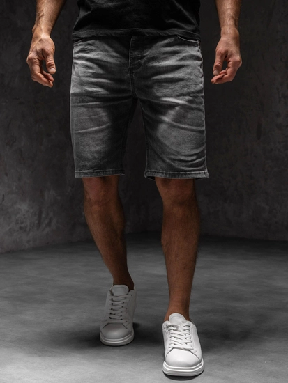 Herr Jeansshorts Grafitgrå Bolf MP0277GSA1